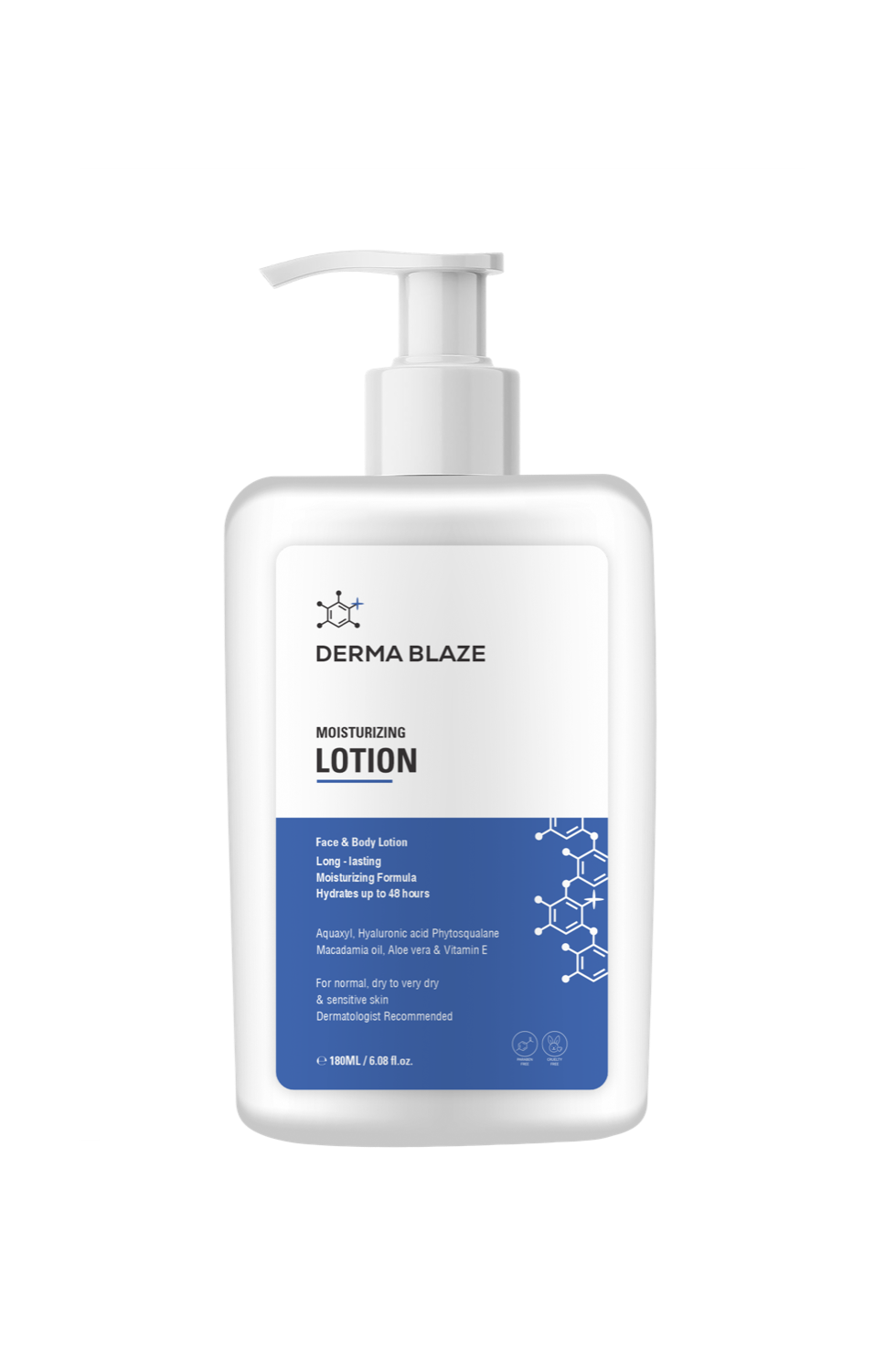 Moisturizing Lotion — 48-Hour Hydration. Zero Greasiness.